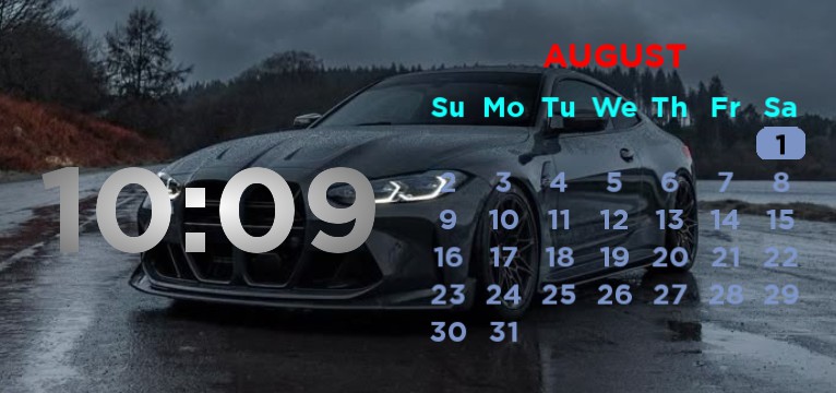 BMW clock n date