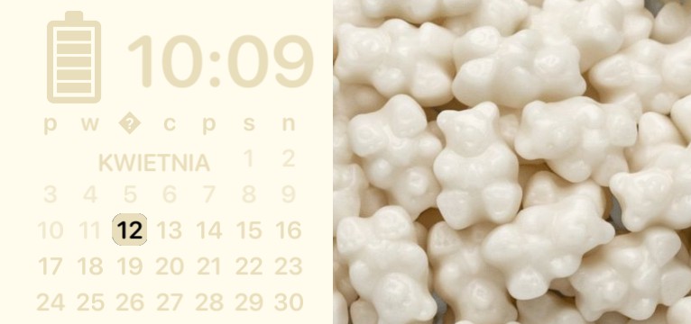 white gummybears calendar