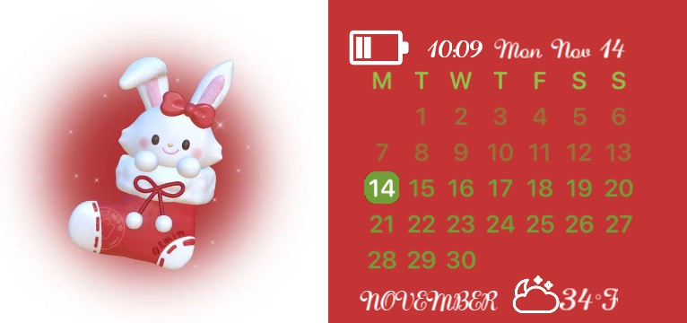 christmas tree calender weather idk