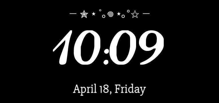 date and time