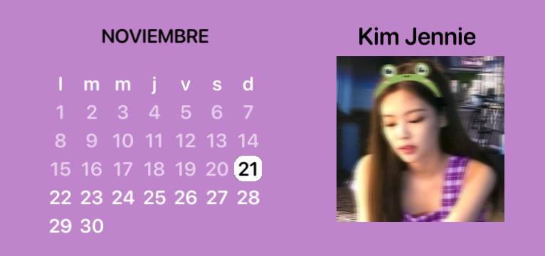 Jennie Calendar