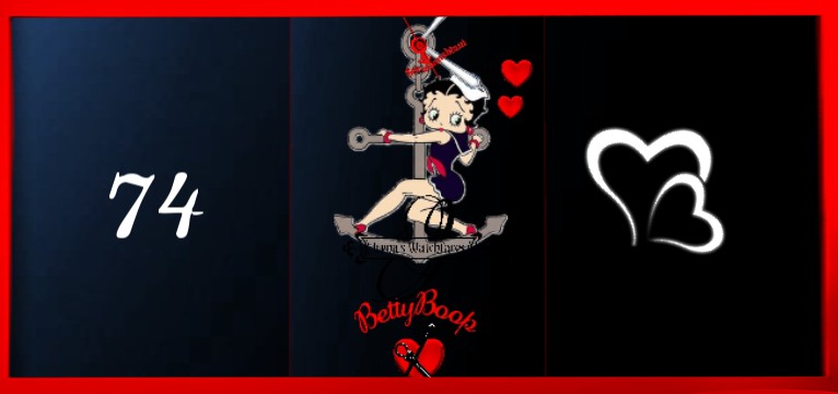 Herzschlag Betty boop Seemannsbraut 