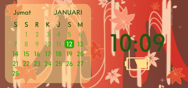 calender kazuha