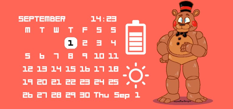 Toy Freddy - Calendar