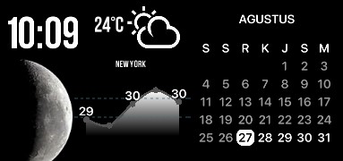 widget black lengkap kece from indo