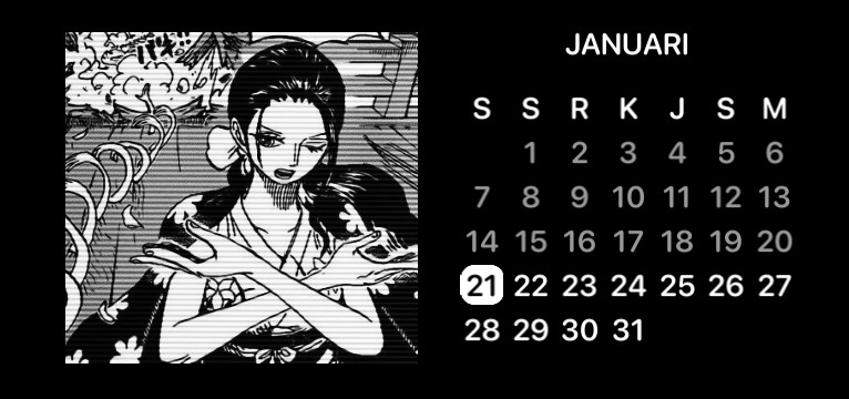 calender Nico Robin 
