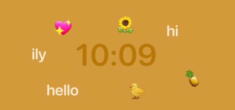 clock widget