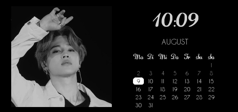 Bts time widget 