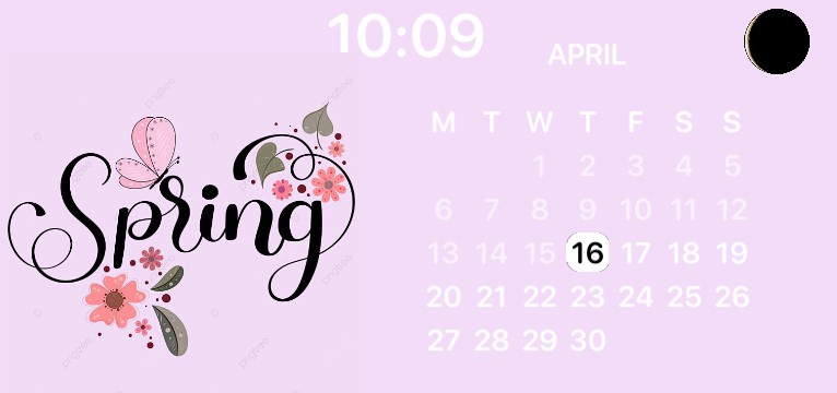 Spring widget