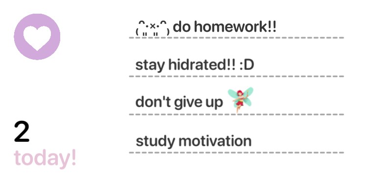 reminder
