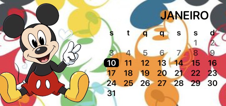 calendrio Mickey 