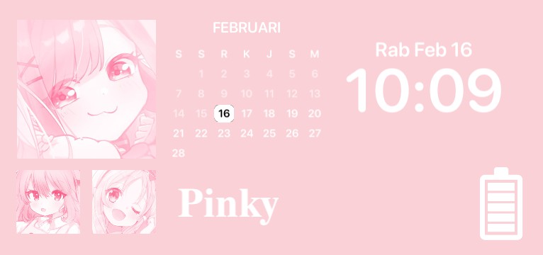 Pink widget