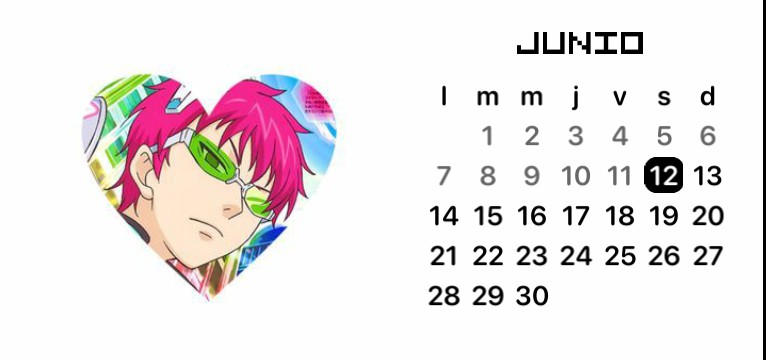 Saiki Calendar