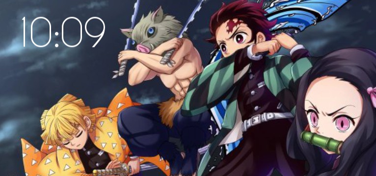 demon slayer kny clock 24h