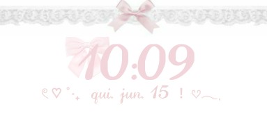 coquette pink calendar