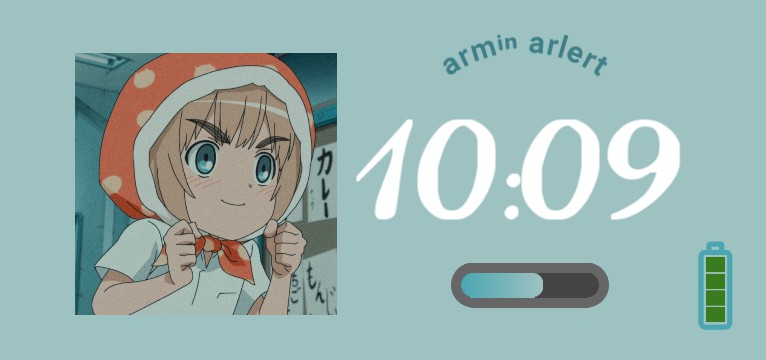 armin arlert snk pastel widget