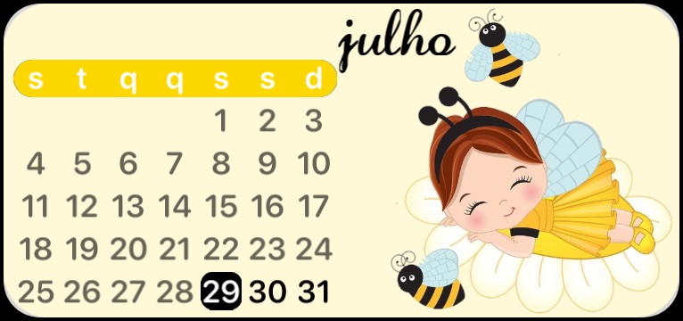 Bee Girl Calendario 