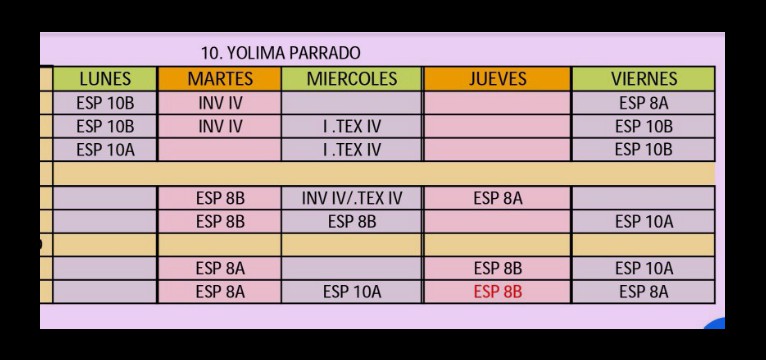 Horario