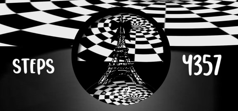 Steps Paris BlackWhite 