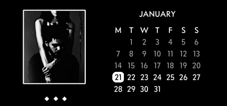 The Weeknds Trilogy calender