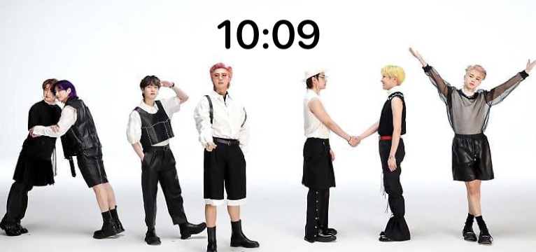 pose ARMY BTS