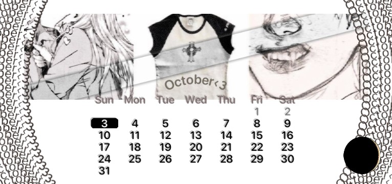 a weird calendar.