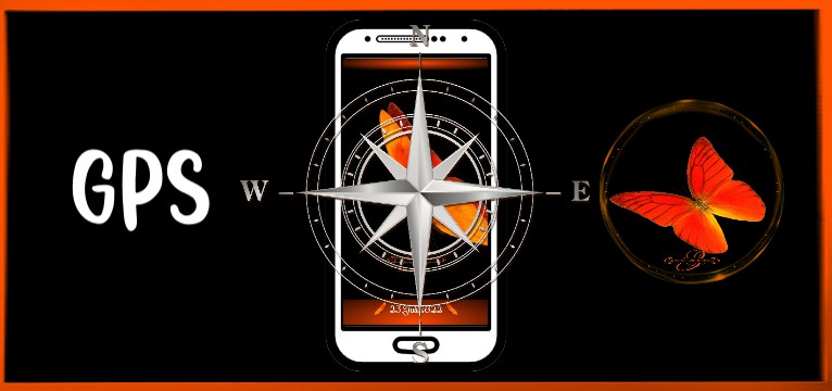 GPS Butterfly Orange 