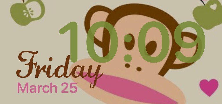  monkey time & date