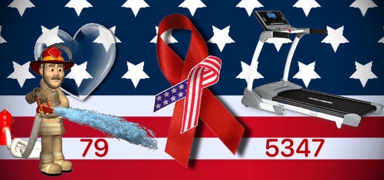 Herzschlag Schritte Amerika never forget 