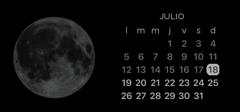 moon calendar