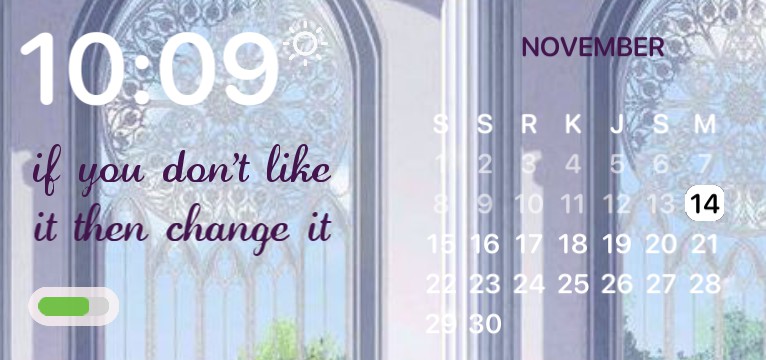 Widget purple