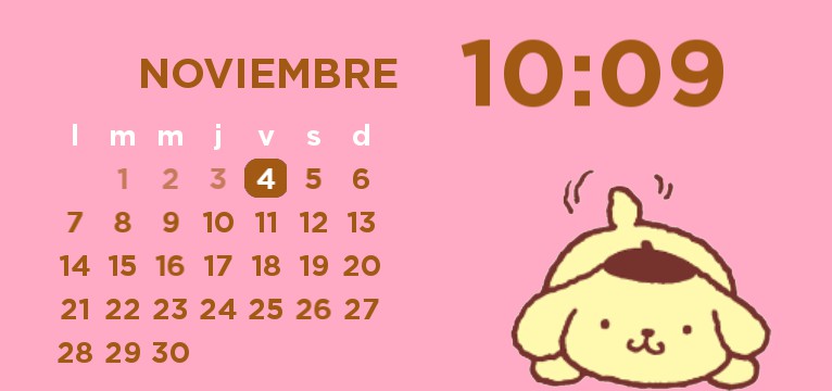 bear calendar  Copy
