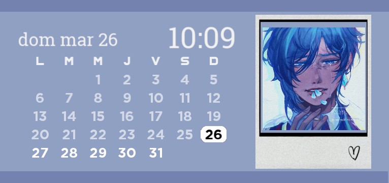 Kaeya hanahaki calendar