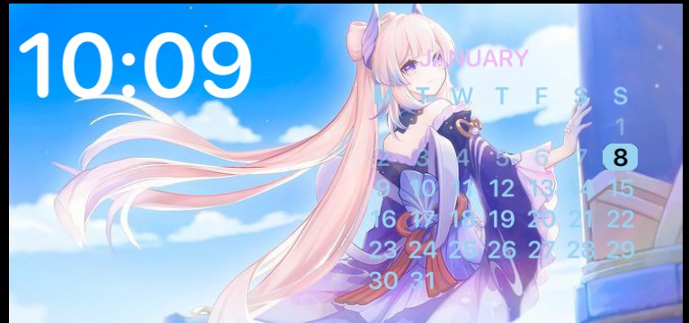 kokomi widget est