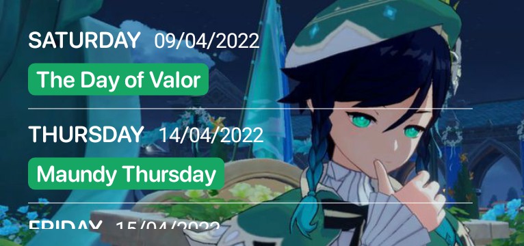 Venti Agenda