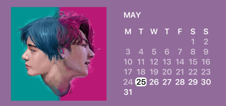 TaeKook Calendar