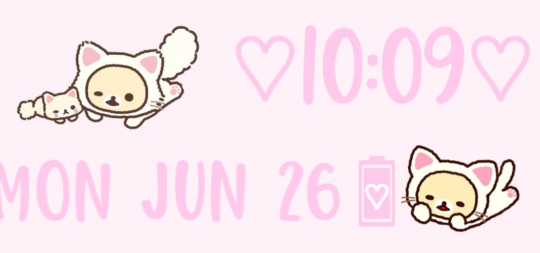 korilakkuma clock