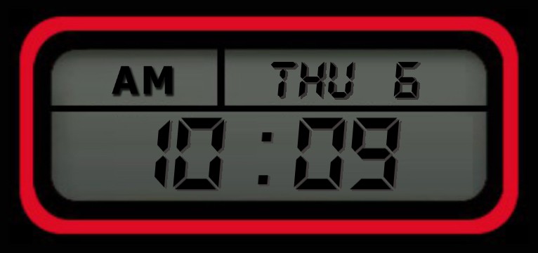 Led clock medium Copy