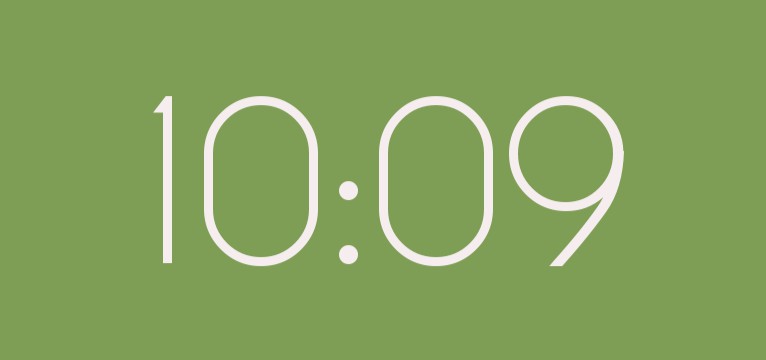 time