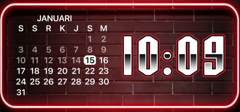 calender cool new by:irkham_lee