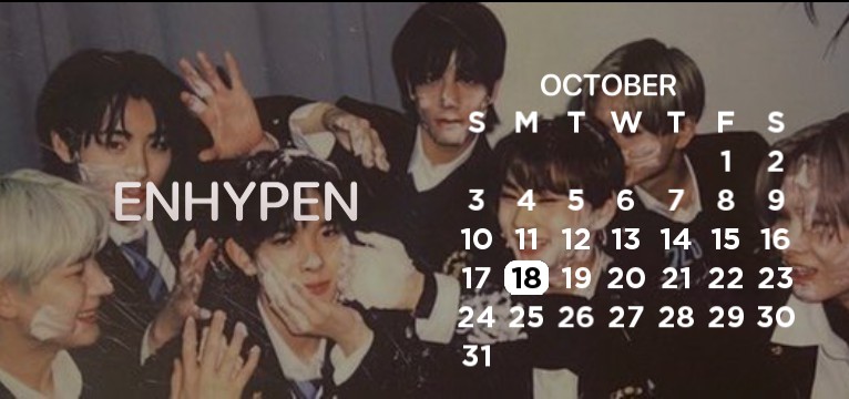 ENHYPEN CALENDAR