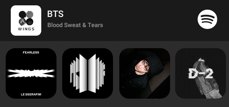 Spotify Widget 