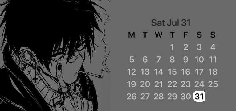 Manga Calendar