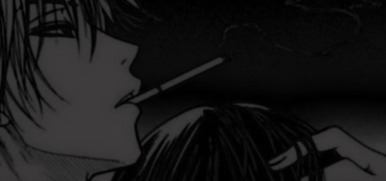 smoking boy
