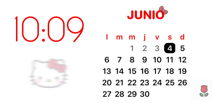  Hello Kitty medium widget