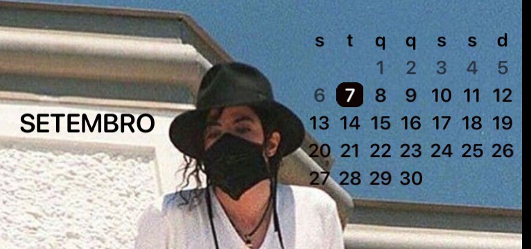 calendario Michael Jackson