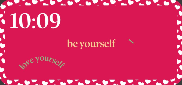 be yourself 