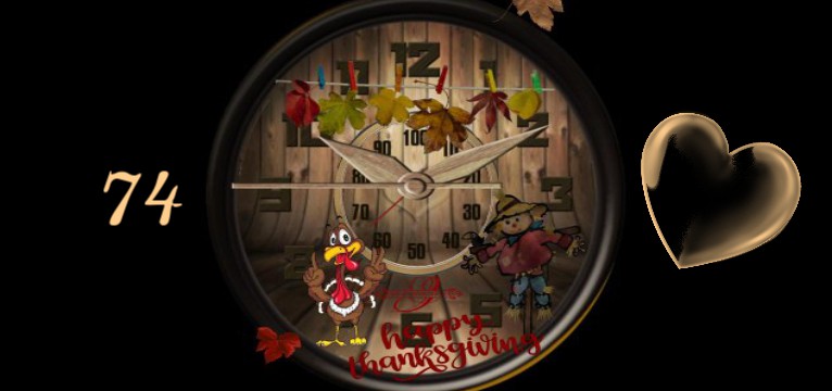 Herzschlag Thanksgiving 