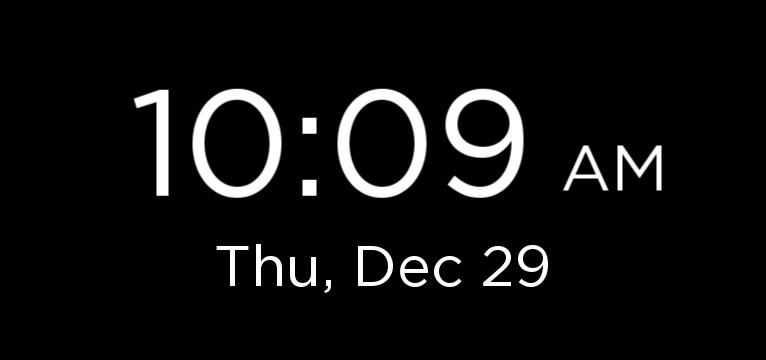 time