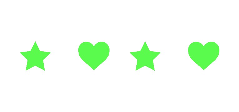 green homestuck hearts